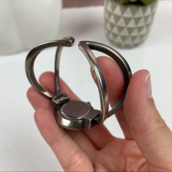 Narmi Silver Stainless Steel Numbers Watch Women - Picture 5 of 7